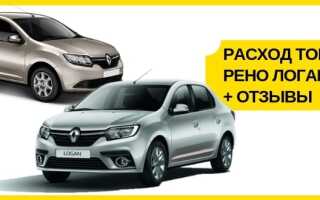 Расход топлива Рено Логан (Renault Logan): 1,4-1,6 +отзывы владельцев