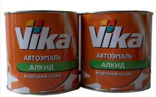 Применение алкидной краски для окрашивания металла автомобиля
