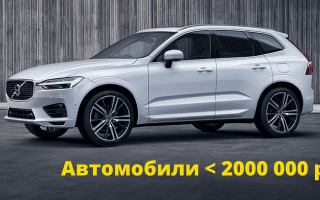 ТОП 30 автомобилей до 2 миллионов рублей – рейтинг 2022 года