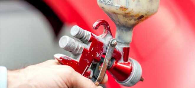 Необходимое давление для покраски автомобиля: настройка краскопульта