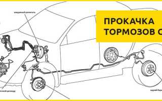 Как прокачать тормоза с абс (ABS): пошаговая инструкция