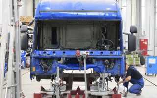 Особенности кузовного ремонта грузовых автомобилей