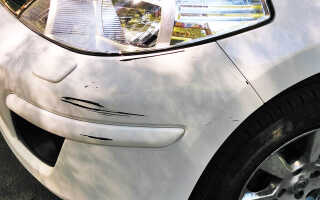 Покраска бампера своими руками