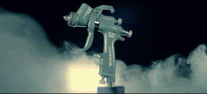 Использование в кузовном ремонте краскораспылителей Walcom slim hvlp