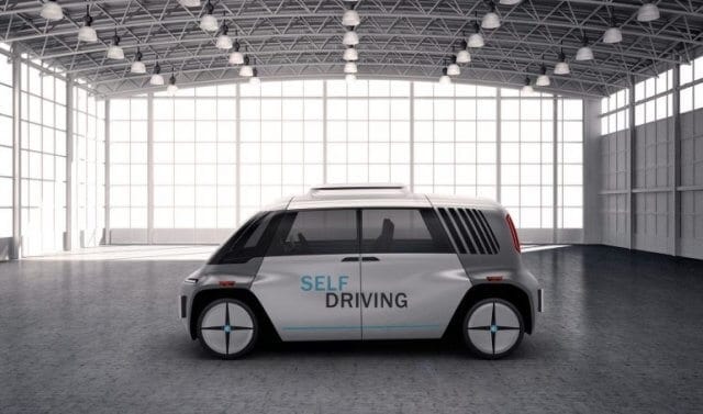 Первый в мире беспилотный автомобиль-конструктор