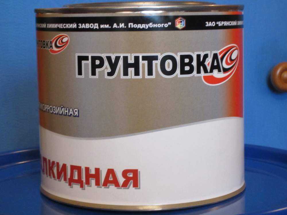 Грунт на алкидной основе