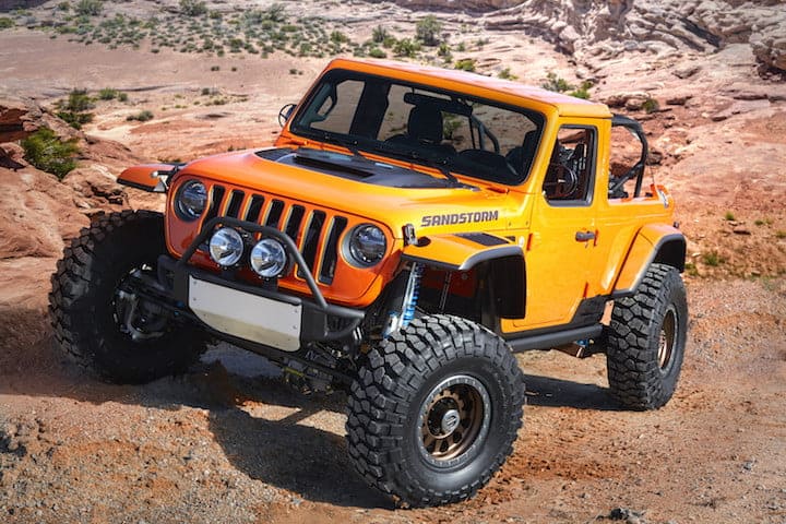 Пасхальные зайцы от Jeep. Новая семерка шоу-каров