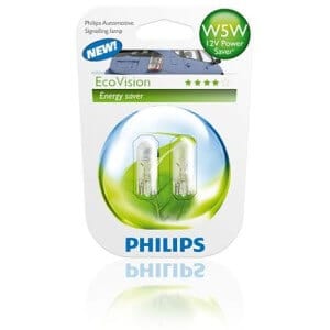 лампа philips w5w