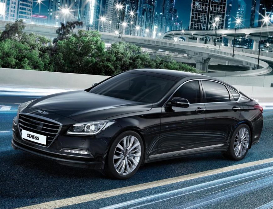 Hyundai genesis лучшая машина для работы в такси