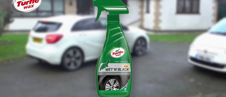 Черный лоск Turtle Wax WET N BLACK AERO