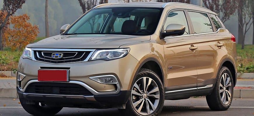 Лучший китайский автомобиль geely atlas
