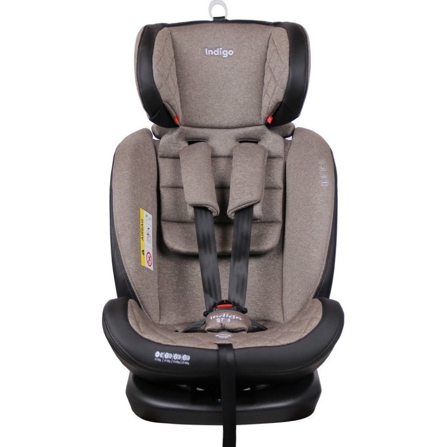 Автокресло Indigo AERO ISOFIX растущее поворотное